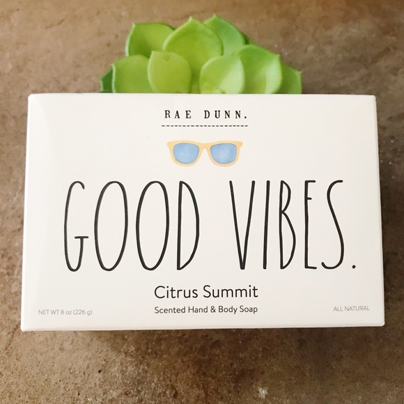 Rae Dunn Good Vibes Citrus Summit Hand & Body Soap - Picture 1 of 4